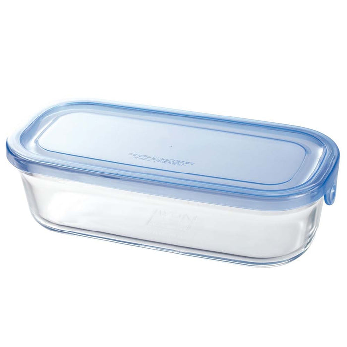 Iwaki 500ml Square Glass Food Container - Heat Resistant & Durable-Kiichin - The #1 Place for Japanese Goods in Your Hand!