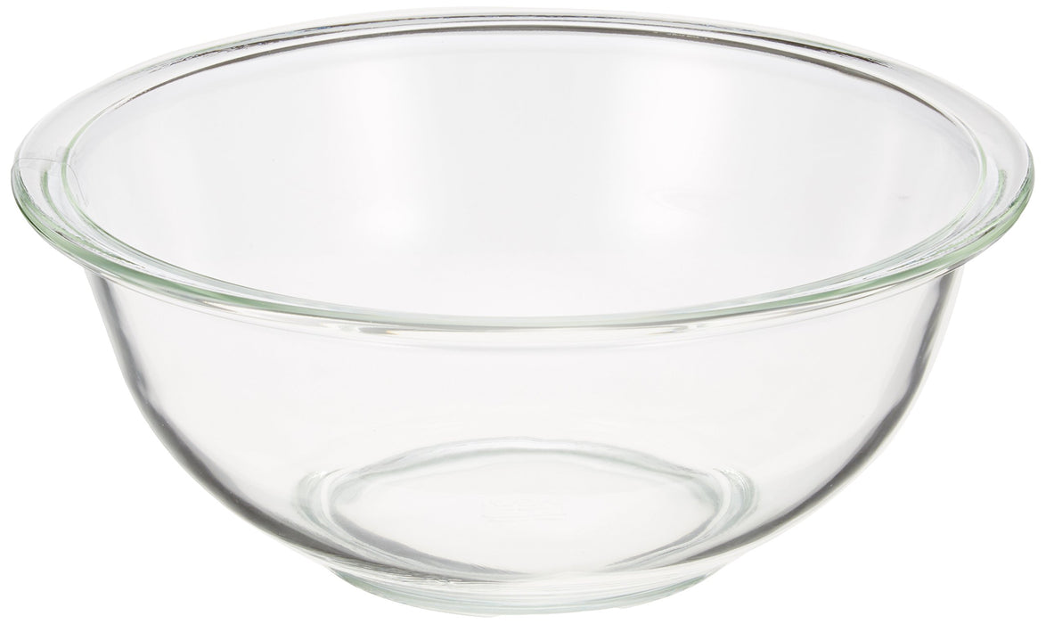 Iwaki 2.5L Round Heat-Resistant Glass Bowl 25cm Diameter