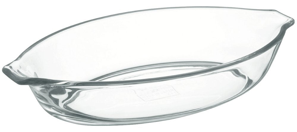 Iwaki Glass Gratin Dish Heat-Resistant 340ml 3.7x19.5cm Kbc710