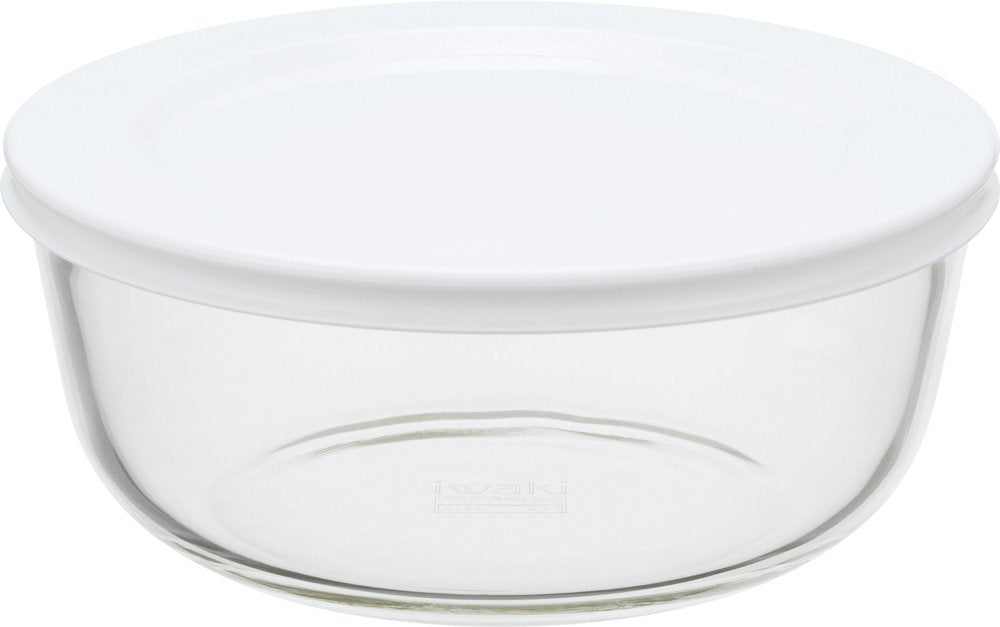 Iwaki Medium Heat-Resistant Glass Storage Container 800Ml Pack Bowl