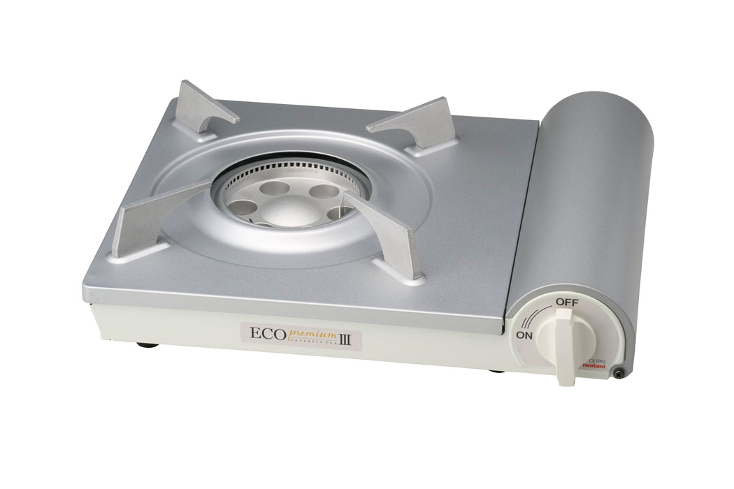 Iwatani Portable Gas Stove CB-EPR-3 Eco Premium III for Camping & Emergencies-Kiichin - The #1 Place for Japanese Goods in Your Hand!