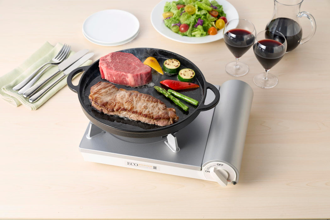 Iwatani Portable Gas Stove CB-EPR-3 Eco Premium III for Camping & Emergencies-Kiichin - The #1 Place for Japanese Goods in Your Hand!