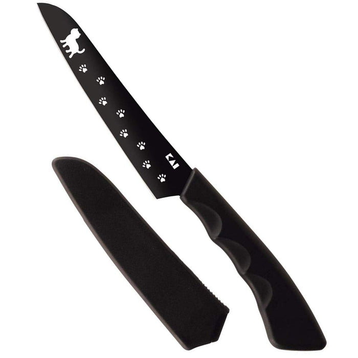 Kai Corporation Nyammy DH2722 Cat Fruit Knife - Easy to Clean and Use