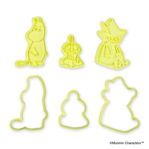 Kai Corporation Moomin Cookie Molds Set of 3 Little My and Snufkin Cutters-Kiichin - The #1 Place for Japanese Goods in Your Hand!