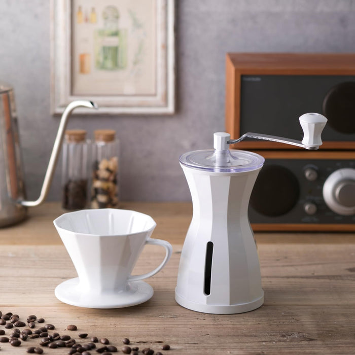 Kai Corporation Kai The Coffee Mill Snow White Japan Made Fp5151-Kiichin - The #1 Place for Japanese Goods in Your Hand!