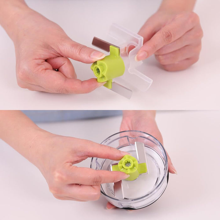 Kai Corporation Korokoro Chopper for Herbs Mayonnaise Meringue DH8232-Kiichin - The #1 Place for Japanese Goods in Your Hand!