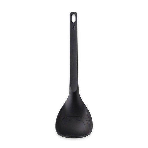 Kai Corporation Black Kasanaru Ladle Easy Clean Dishwasher Safe Stackable-Kiichin - The #1 Place for Japanese Goods in Your Hand!