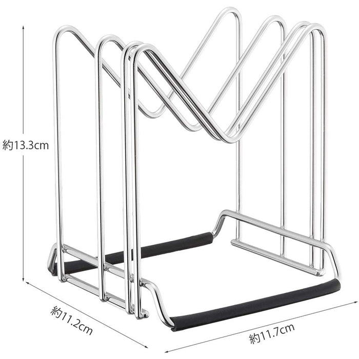 Kai Corporation Pot Lid and Cutting Board Stand New Cookday Model DR5431