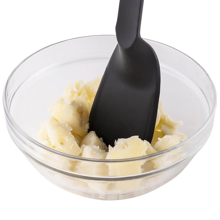 Kai Corporation Dishwasher Safe Spatula Easy Clean Stackable Black Kasanaru De5775-Kiichin - The #1 Place for Japanese Goods in Your Hand!