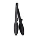 Kai Corporation Kasanaru De5777 Black Tongs Dishwasher Safe Easy Clean Stackable-Kiichin - The #1 Place for Japanese Goods in Your Hand!