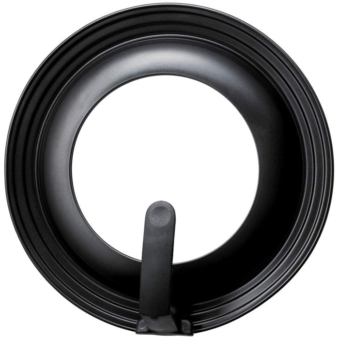 Kai Corporation Glass Frying Pan Cover 26-30Cm Black Stand Rust Resistant-Kiichin - The #1 Place for Japanese Goods in Your Hand!