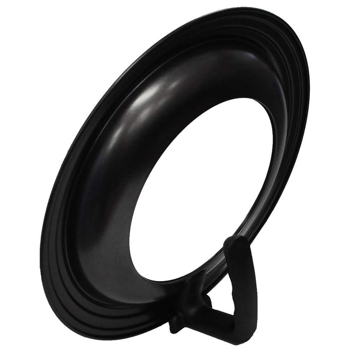 Kai Corporation Glass Frying Pan Cover 26-30Cm Black Stand Rust Resistant-Kiichin - The #1 Place for Japanese Goods in Your Hand!