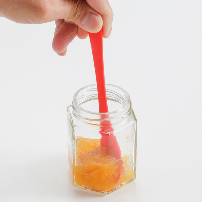 Kai Corporation Kai House Select Silicone Spoon with Edge-Scooping Action FA5170-Kiichin - The #1 Place for Japanese Goods in Your Hand!