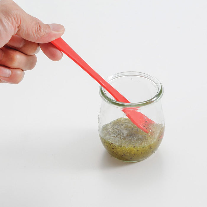 Kai Corporation Kai House Select Silicone Spoon with Edge-Scooping Action FA5170-Kiichin - The #1 Place for Japanese Goods in Your Hand!