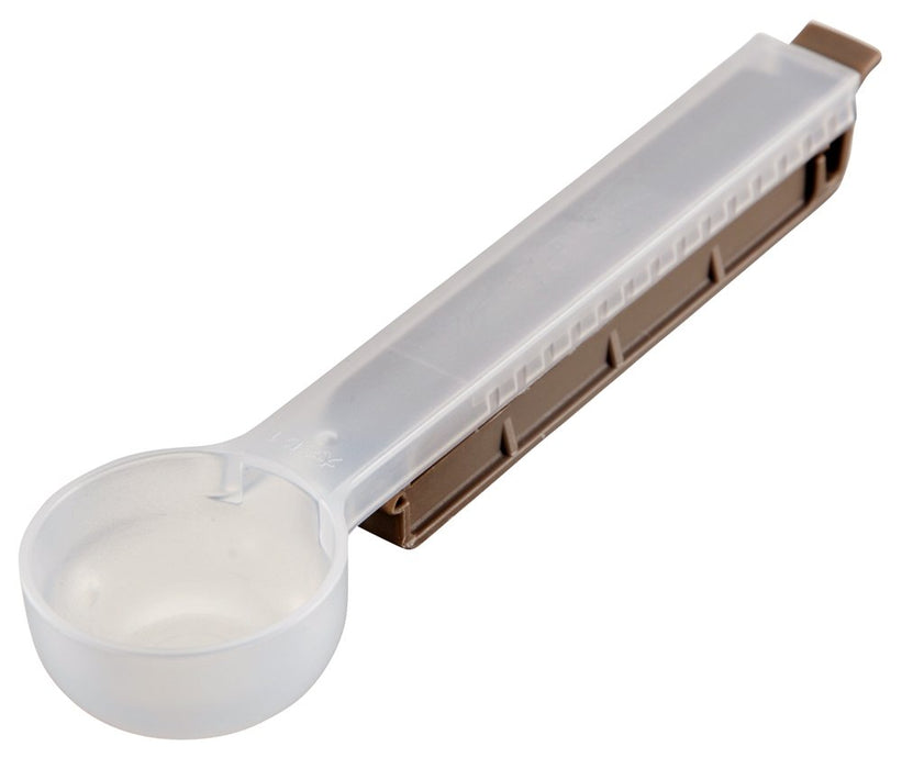 Kai Corporation Kitchen Clip with Measuring Spoon 160mm x 29mm x 20mm Japan Made-Kiichin - The #1 Place for Japanese Goods in Your Hand!