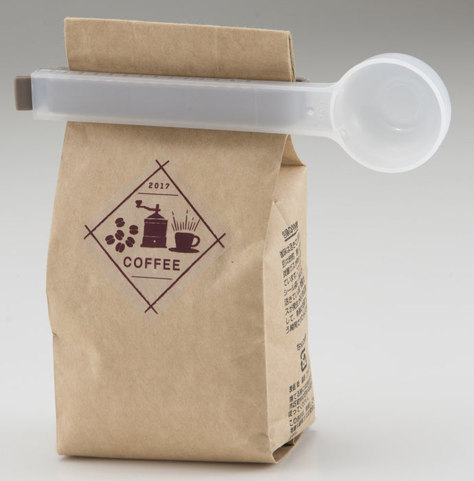 Kai Corporation Kitchen Clip with Measuring Spoon 160mm x 29mm x 20mm Japan Made-Kiichin - The #1 Place for Japanese Goods in Your Hand!