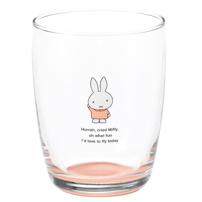 Kanesho Pottery Miffy Pink Glass Tumbler S 260ml Made in Japan-Kiichin - The #1 Place for Japanese Goods in Your Hand!