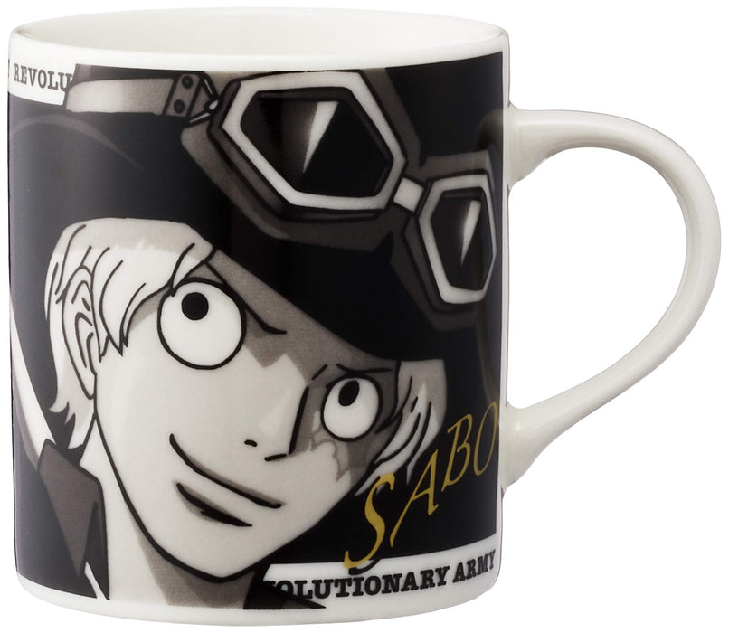 Kanesho Pottery One Piece Sabo Monochrome Mug 8cm Anime Kaneshotouki-Kiichin - The #1 Place for Japanese Goods in Your Hand!