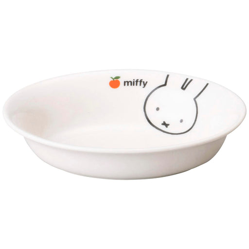 Kanesho Pottery Miffy Curry Plate 18cm Dishwasher & Microwave Safe Japan Made-Kiichin - The #1 Place for Japanese Goods in Your Hand!