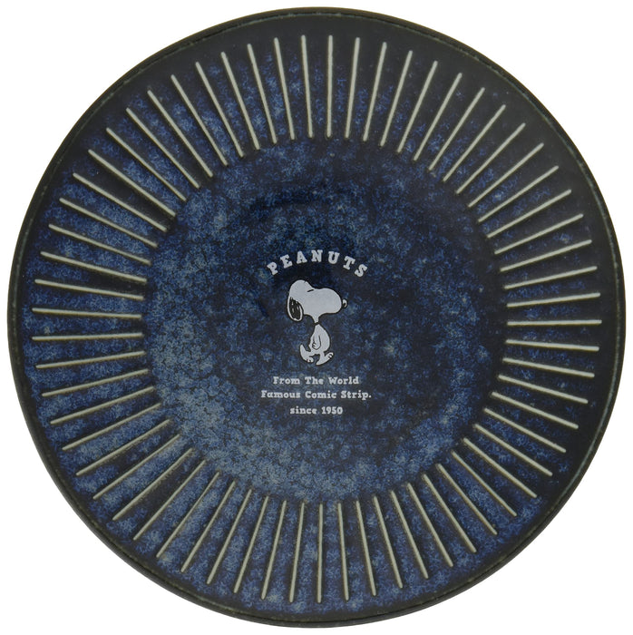 Kanesho Pottery Peanuts Snoopy Indigo Mini Plate 614112 - Stylish and Unique-Kiichin - The #1 Place for Japanese Goods in Your Hand!