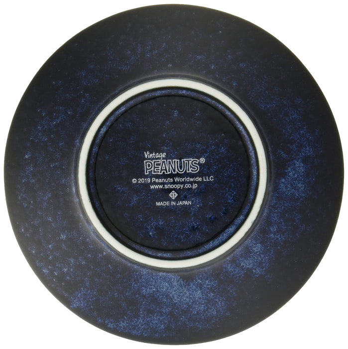 Kanesho Pottery Peanuts Snoopy Indigo Mini Plate 614112 - Stylish and Unique-Kiichin - The #1 Place for Japanese Goods in Your Hand!