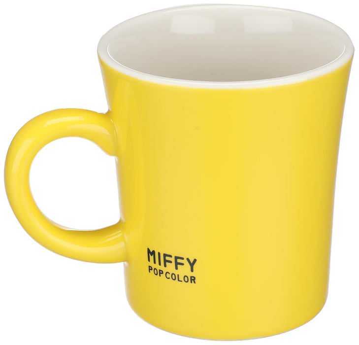 Kanesho Pottery Dick Bruna Miffy Yellow Porcelain Mug 208134-Kiichin - The #1 Place for Japanese Goods in Your Hand!