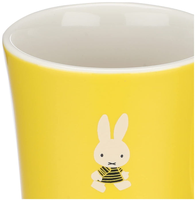 Kanesho Pottery Dick Bruna Miffy Yellow Porcelain Mug 208134-Kiichin - The #1 Place for Japanese Goods in Your Hand!
