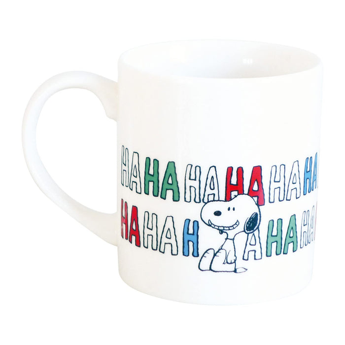 Kanesho Pottery Peanuts Snoopy Woodstock Mug 300ml Hahaha Series Japan-Kiichin - The #1 Place for Japanese Goods in Your Hand!
