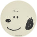 Kanesho Pottery Peanuts Snoopy Ceramic Absorbent Coaster 9cm White-Kiichin - The #1 Place for Japanese Goods in Your Hand!