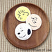 Kanesho Pottery Peanuts Snoopy Ceramic Absorbent Coaster 9cm White-Kiichin - The #1 Place for Japanese Goods in Your Hand!
