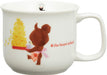 Kanesho Pottery The Bear School Jackie's Little Sister 180ml Children's Mug White-Kiichin - The #1 Place for Japanese Goods in Your Hand!