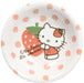 Kanesho Pottery Hello Kitty Strawberry Mini Curry Dish 17cm White-Kiichin - The #1 Place for Japanese Goods in Your Hand!