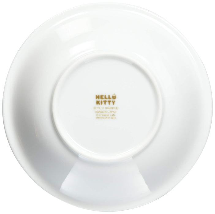 Kanesho Pottery Hello Kitty Strawberry Mini Curry Dish 17cm White-Kiichin - The #1 Place for Japanese Goods in Your Hand!