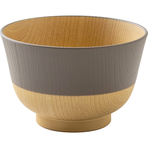 Kano Gentle Color Walnut Soup Bowl 79599 - Microwave & Dishwasher Safe Japan-Kiichin - The #1 Place for Japanese Goods in Your Hand!