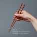Kasyou Studio Kasyou Kobo Urushi Kenkou Wooden Chopsticks Gift Box Japan-Kiichin - The #1 Place for Japanese Goods in Your Hand!
