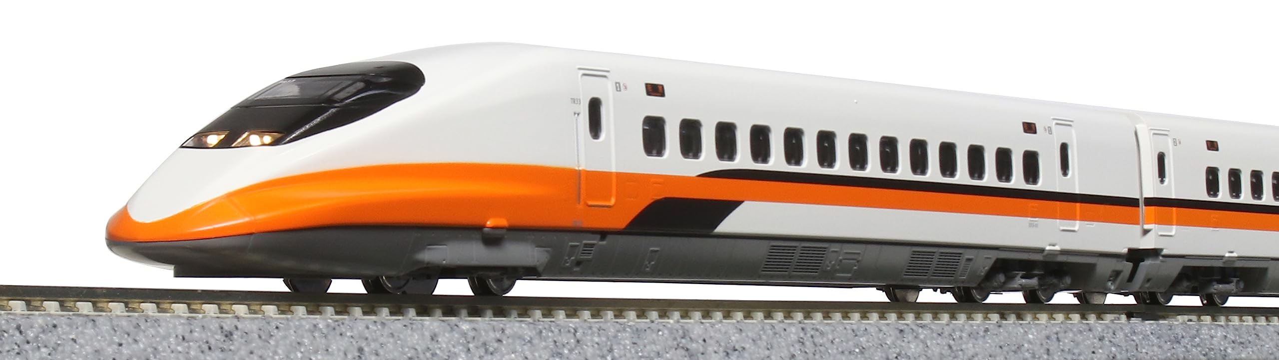 Kato 10-1616/1617 台湾高鐡700T Kato High-Speed Rail 700T 6-Car Basic Set Model 10-1616 Taiwan Edition