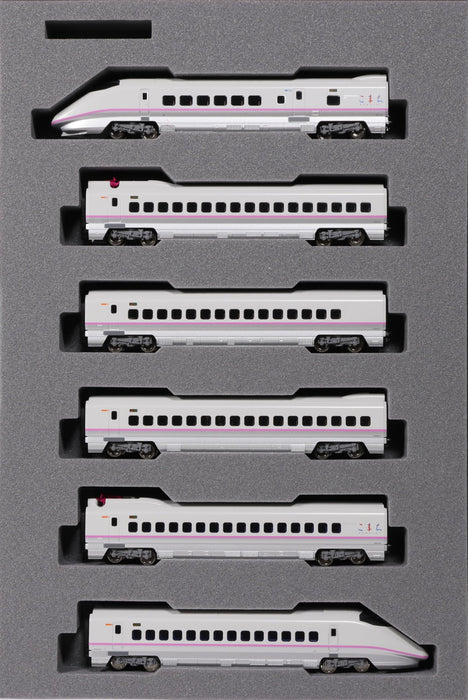 加藤 E3 系列秋田新幹線小町 N Gauge 6 節車廂 10-221 紅色鐵道模型火車