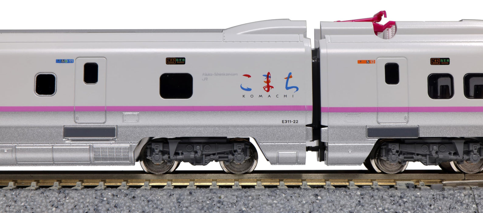 加藤 E3 系列秋田新幹線小町 N Gauge 6 節車廂 10-221 紅色鐵道模型火車