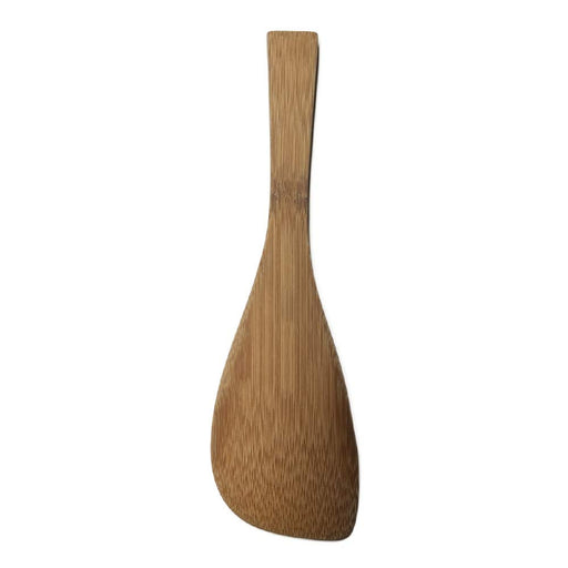 Kikusui Unpainted Soot Bamboo Rice Paddle Cut Japanese Design-Kiichin - The #1 Place for Japanese Goods in Your Hand!