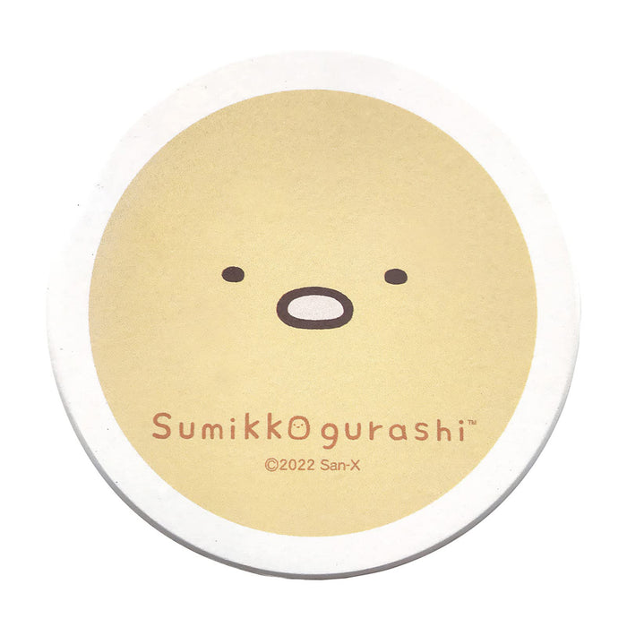 Kanesho Pottery Sumikko Gurashi Beige Ceramic Coaster 9cm Tonkatsu Design-Kiichin - The #1 Place for Japanese Goods in Your Hand!
