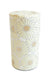 Kitsusako Yuzen Paper Tea Canister - Authentic Kyoto Tea Storage (Beige)-Kiichin - The #1 Place for Japanese Goods in Your Hand!