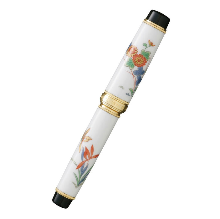 Sailor Fountain Pen Koransha Arita Ware Old Imari Rangiku Design Ballpoint 16-1081-602