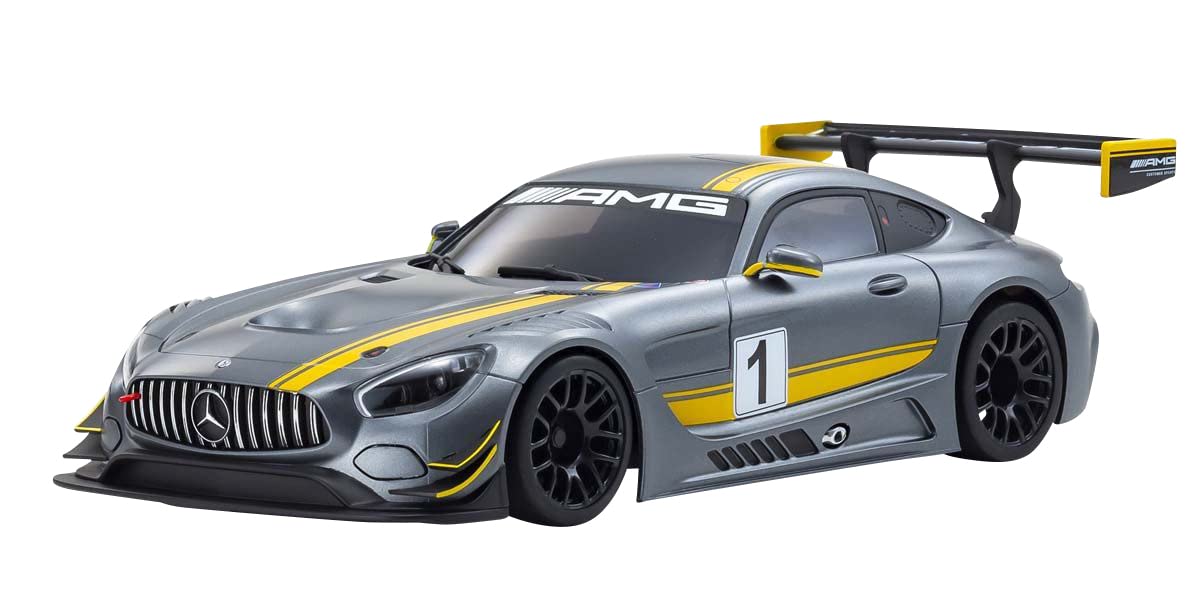 Kyosho Asc MR03W-MM 梅賽德斯 AMG GT3 灰色/黃色 MZP247GY