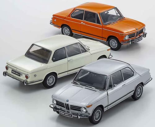 Kyosho BMW 2002 Tii 1/18 White KS08543W