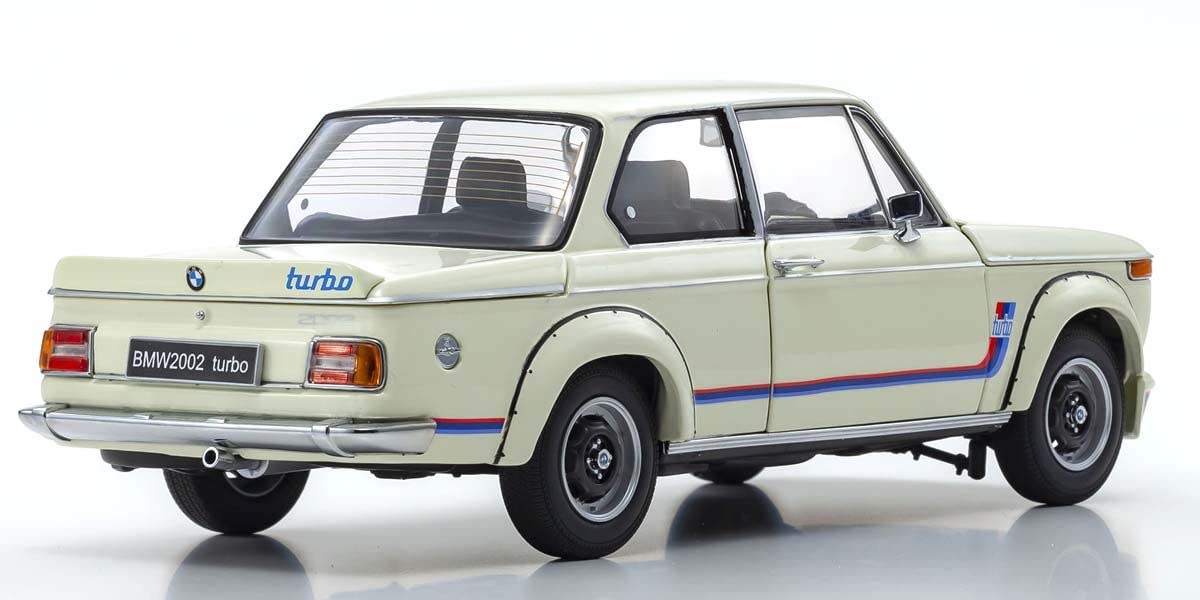 Kyosho 1/18 BMW 2002 Turbo Ks08544W White