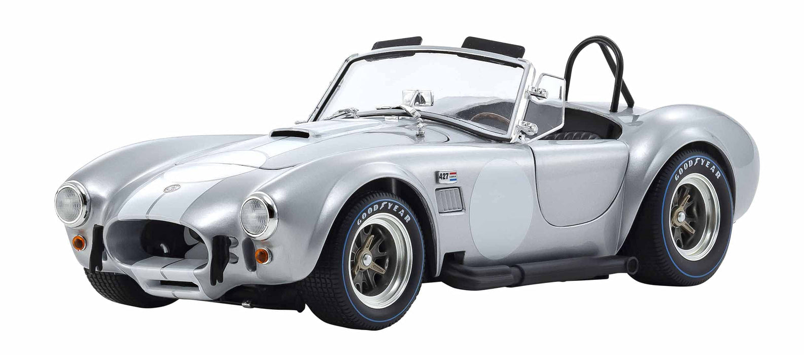 Kyosho Shelby Cobra 427 S/C 1/18 銀色 Ks08047S