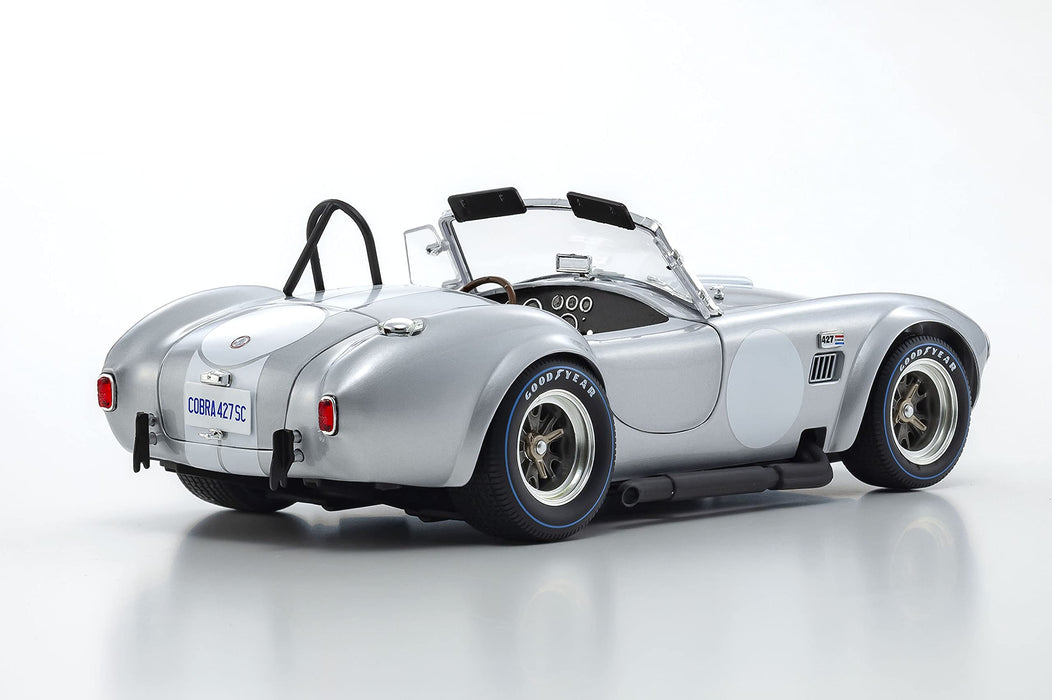 Kyosho Shelby Cobra 427 S/C 1/18 銀色 Ks08047S