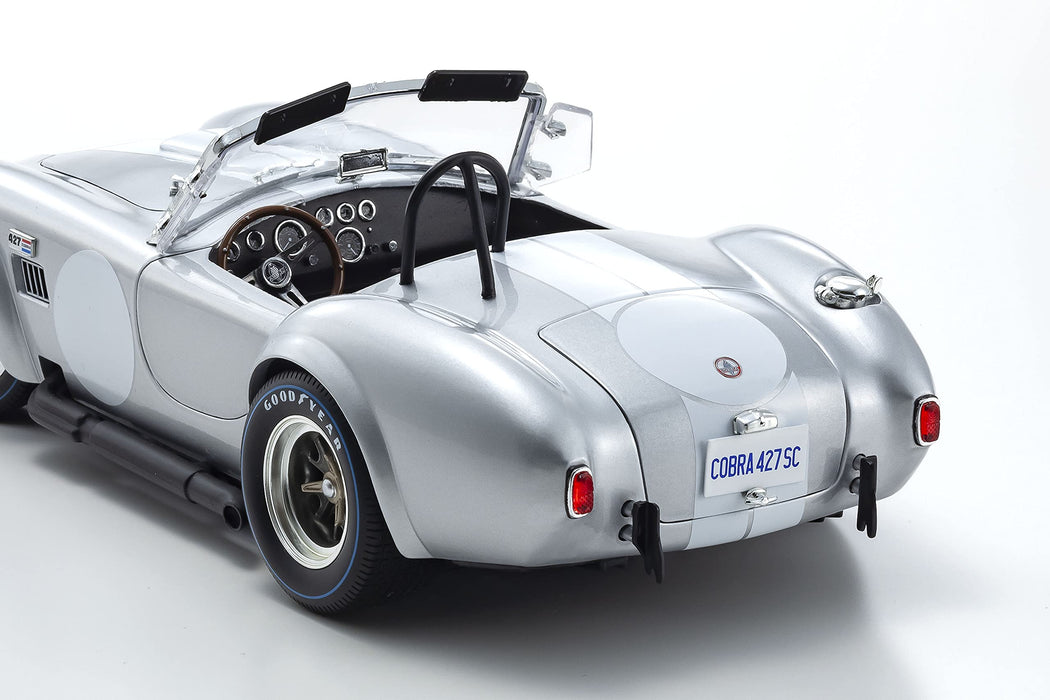 Kyosho Shelby Cobra 427 S/C 1/18 銀色 Ks08047S