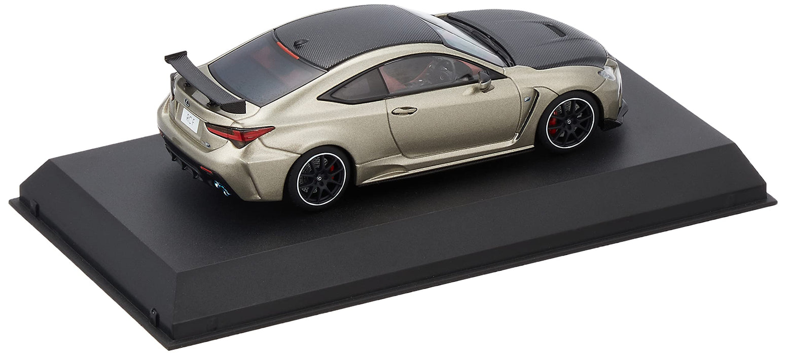 Kyosho 1/43 Lexus RC F Sonic Titanium RH Finished