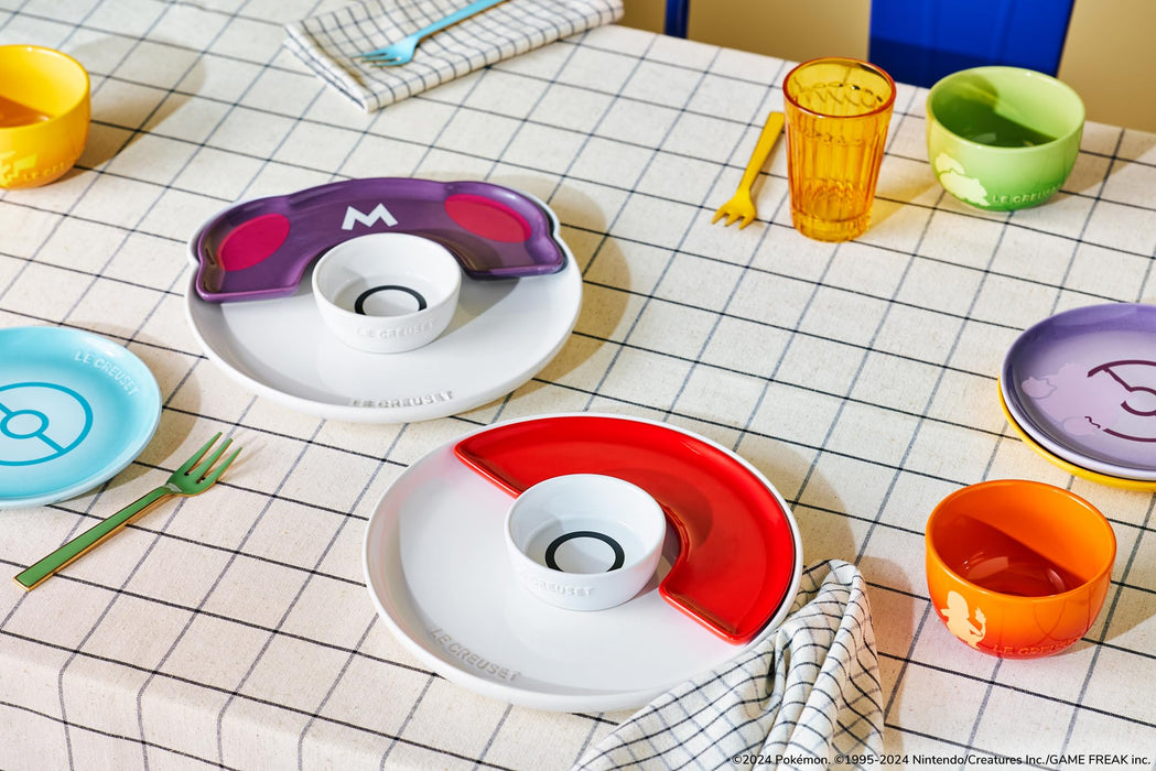 Le Creuset Pokemon Tableware Set Master Ball Official Japanese Edition-Kiichin - The #1 Place for Japanese Goods in Your Hand!